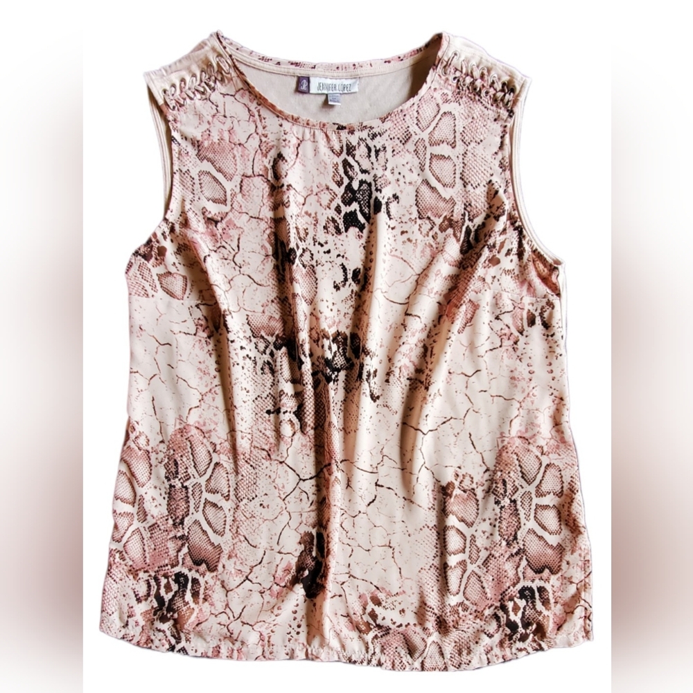 Jennifer Lopez Sleeveless Top, Sz 0X
